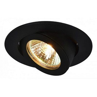 Светильник встраиваемый ARTE LAMP Accento A4009PL-1BK